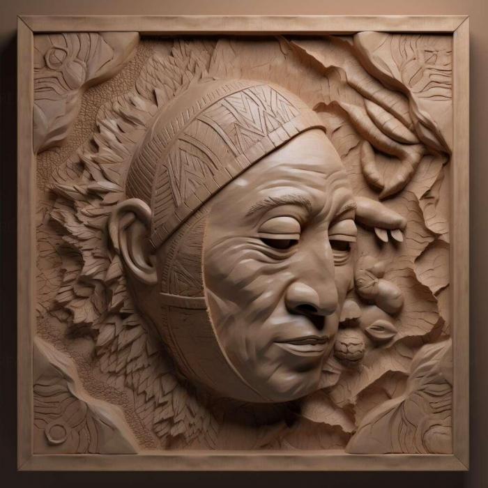 نموذج ثلاثي الأبعاد لآلة CNC 3D Art 